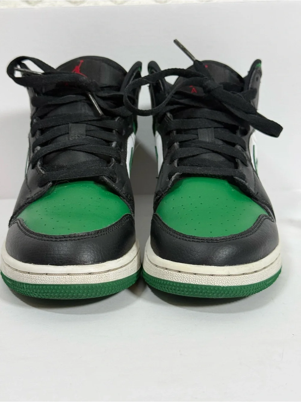 Nike Air Jordan 1 Mid - Green/Black/White